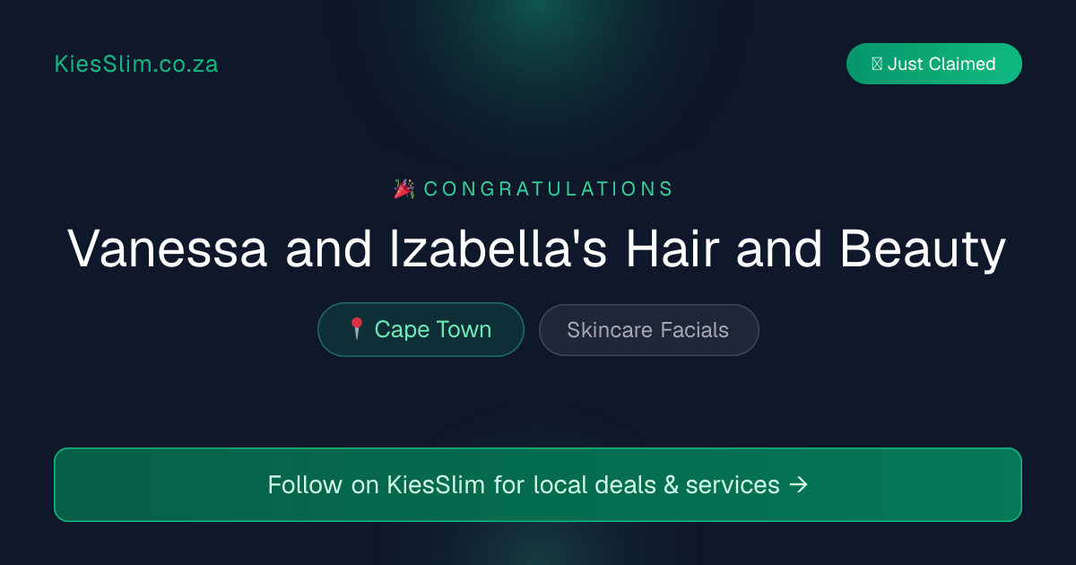 Vanessa and Izabella's Hair and Beauty