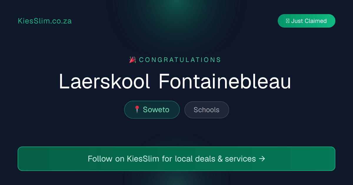 Laerskool Fontainebleau