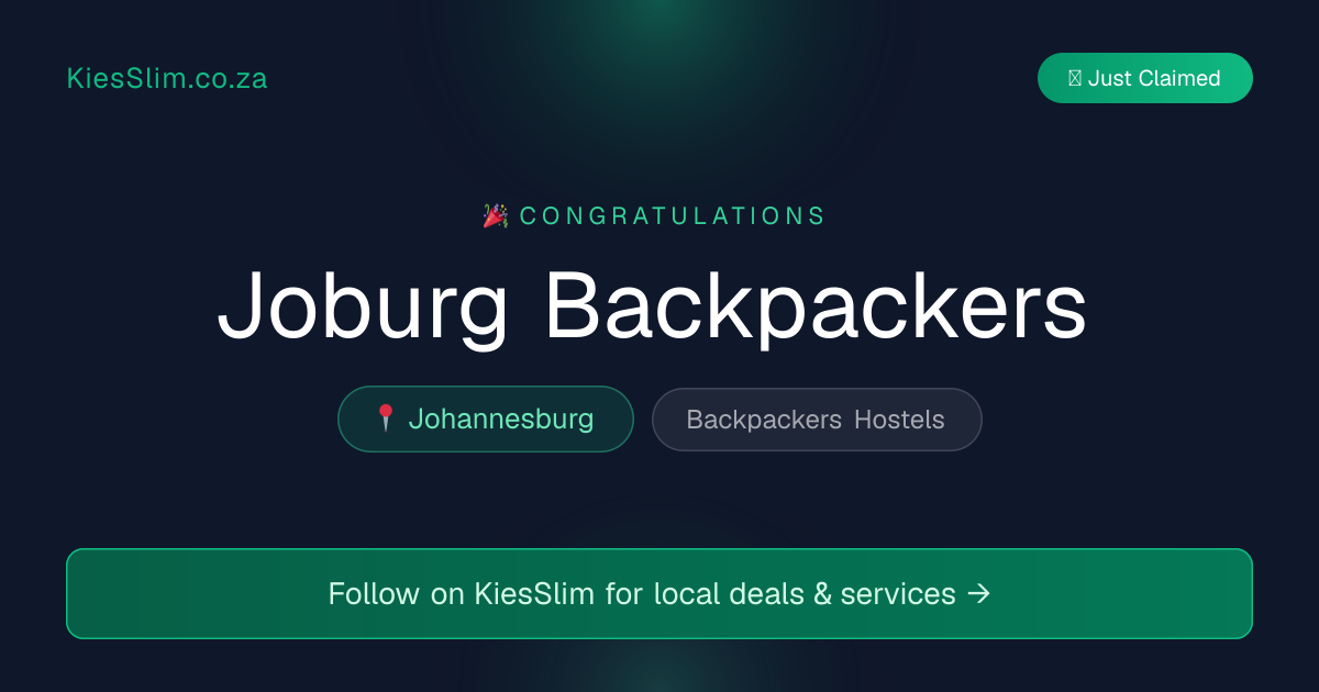 Joburg Backpackers