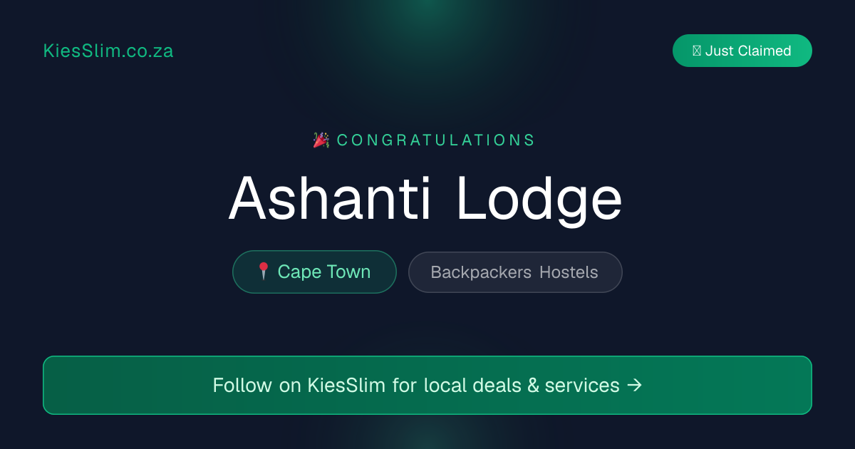 Ashanti Lodge