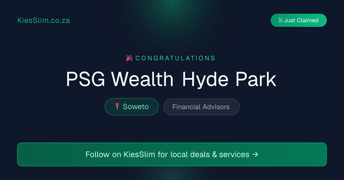 PSG Wealth Hyde Park