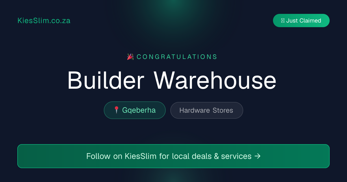 Builder Warehouse