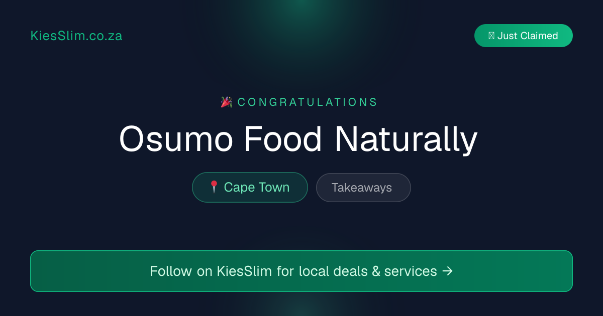 Osumo Food Naturally