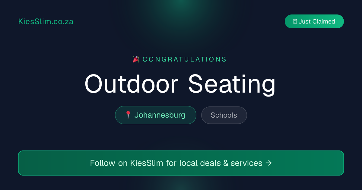 Outdoor Seating
