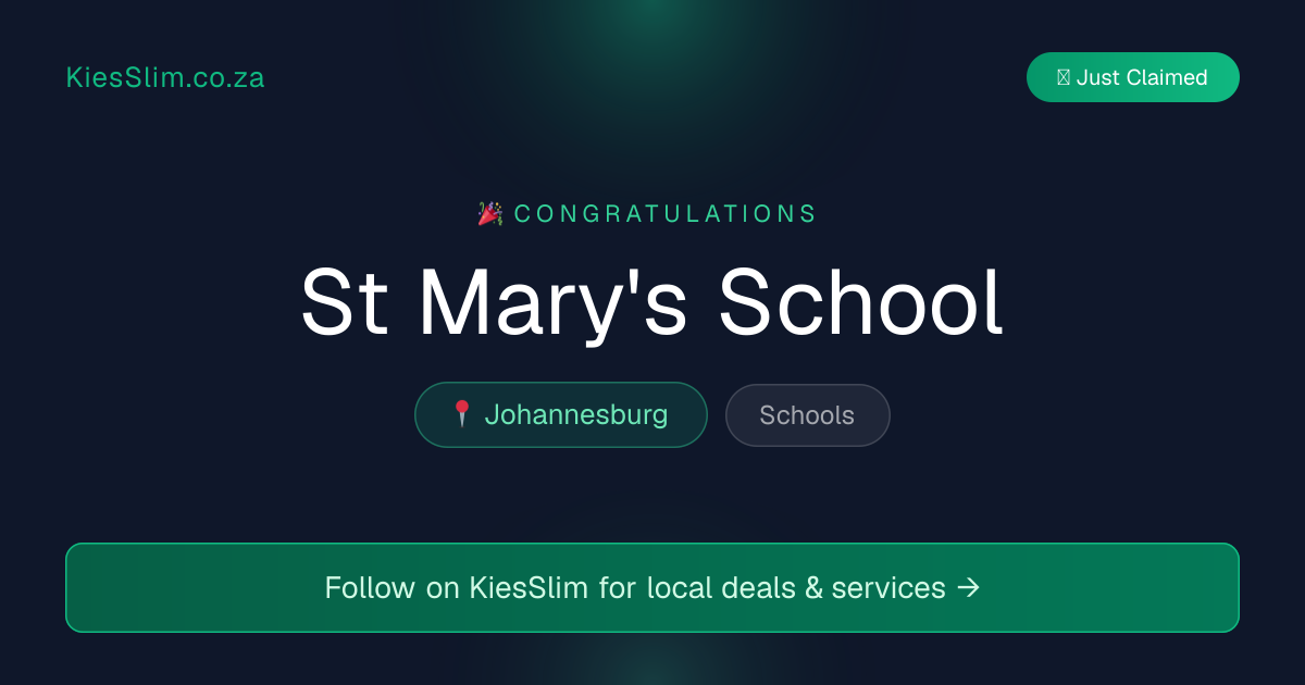 St Mary's School