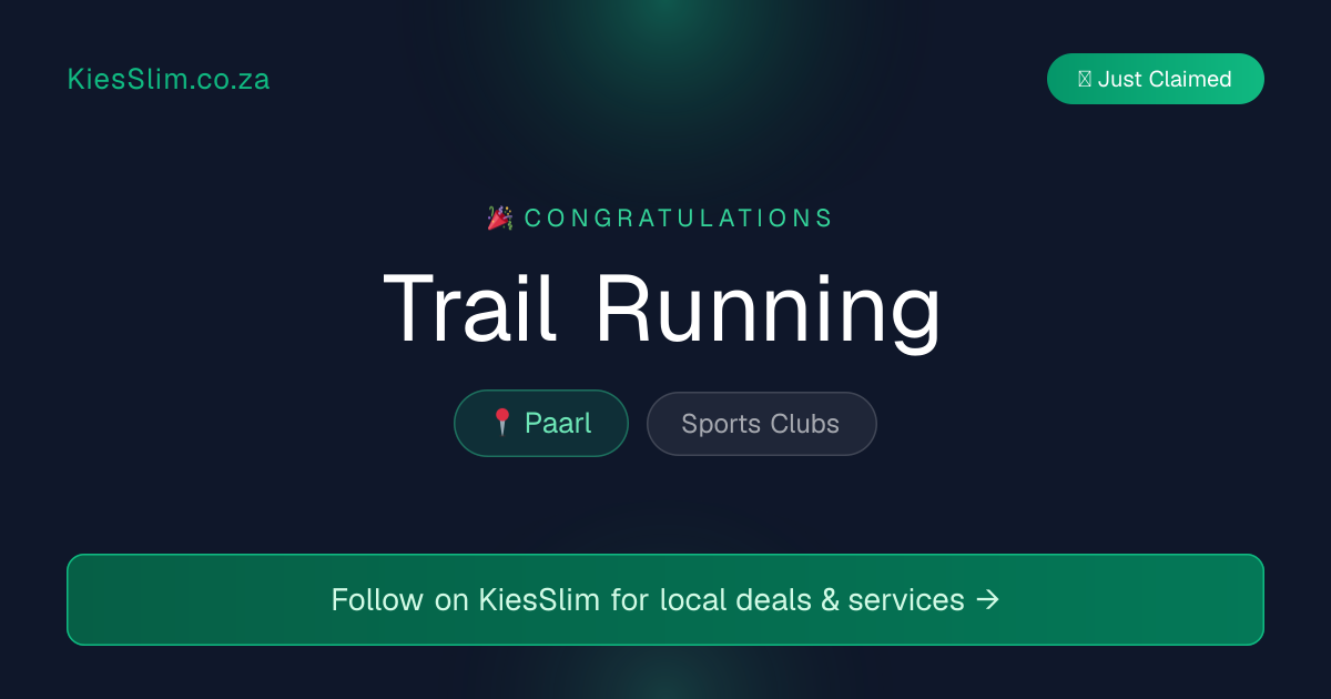 Trail Running