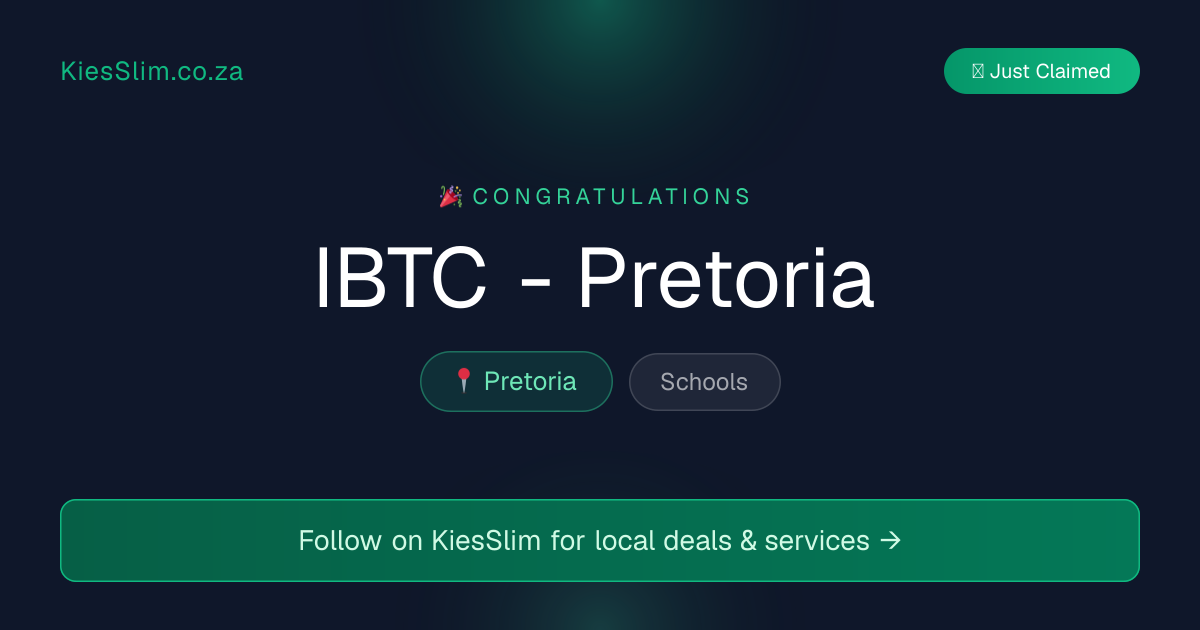 IBTC - Pretoria
