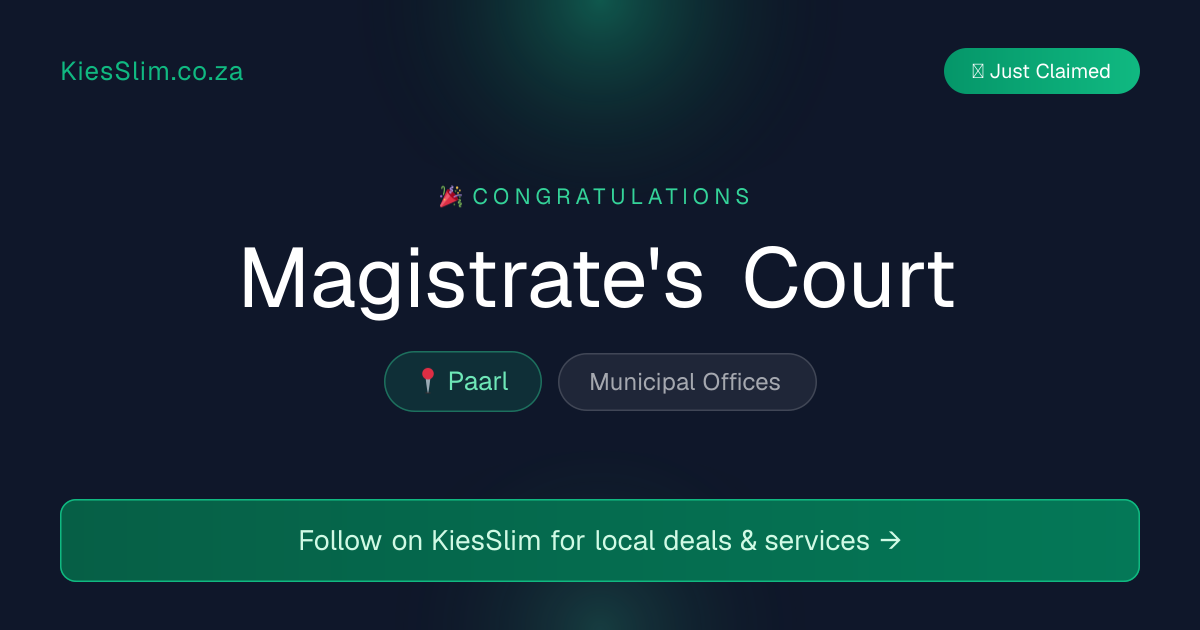 Magistrate's Court