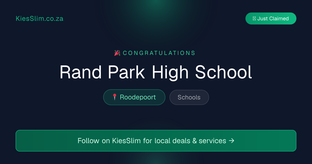 Rand Park High School