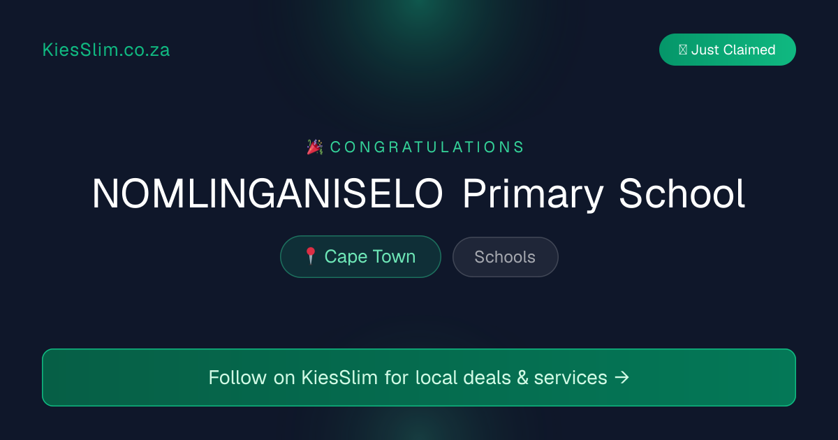 NOMLINGANISELO Primary School