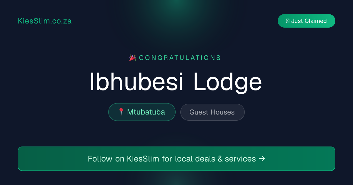 Ibhubesi Lodge