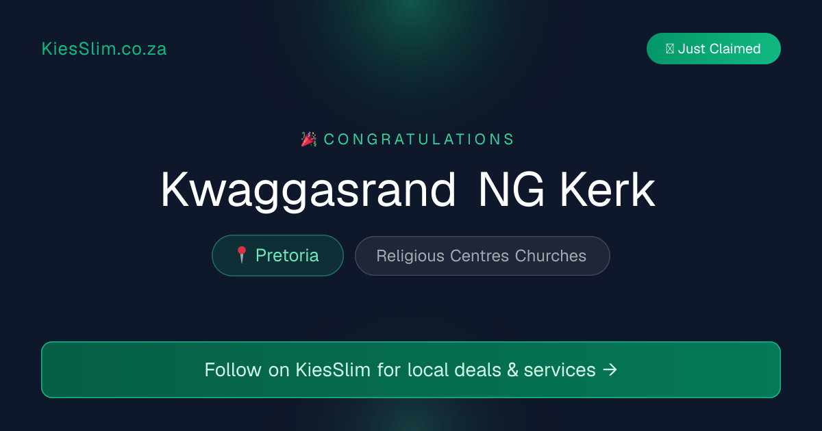 Kwaggasrand NG Kerk