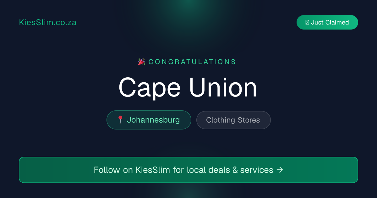 Cape Union