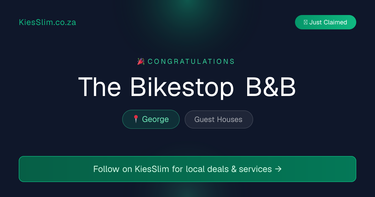 The Bikestop B&B
