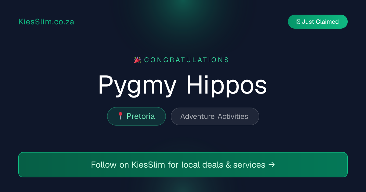 Pygmy Hippos
