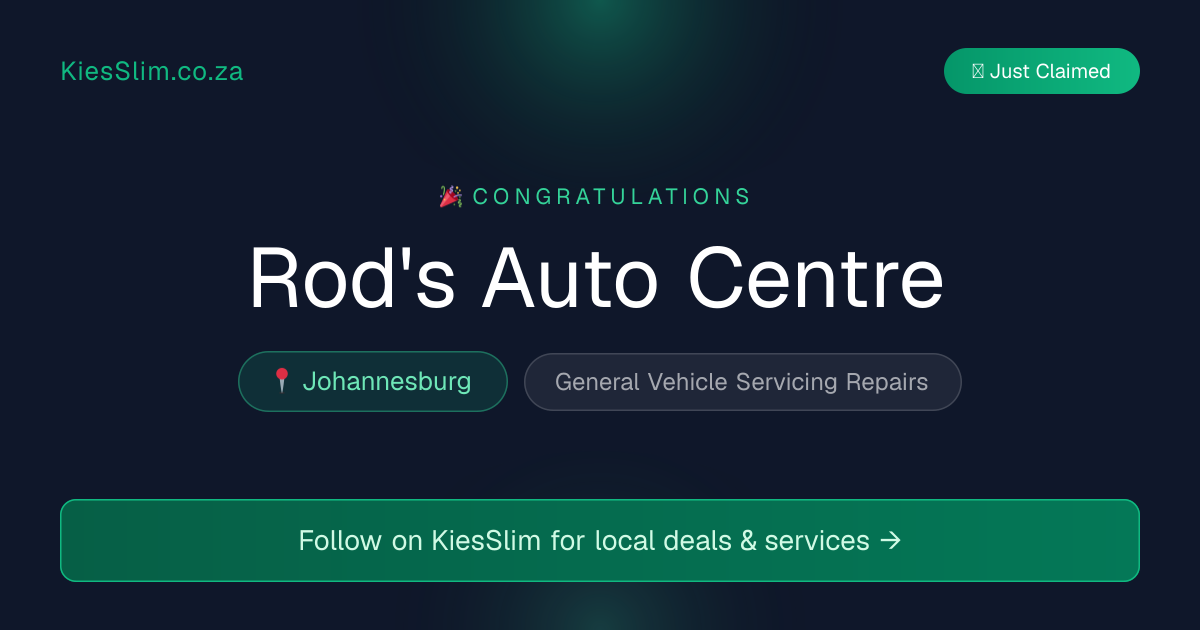Rod's Auto Centre