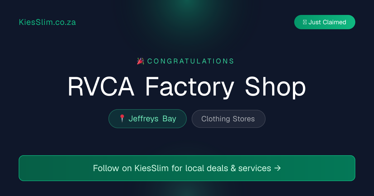 RVCA Factory Shop