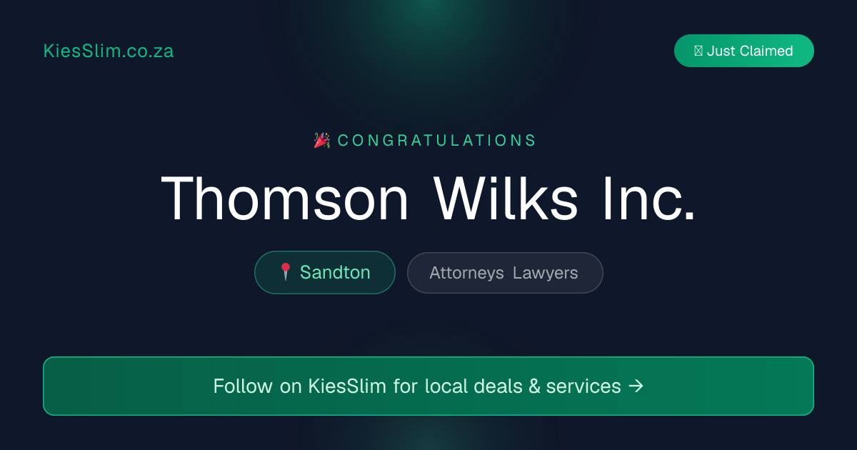 Thomson Wilks Inc.