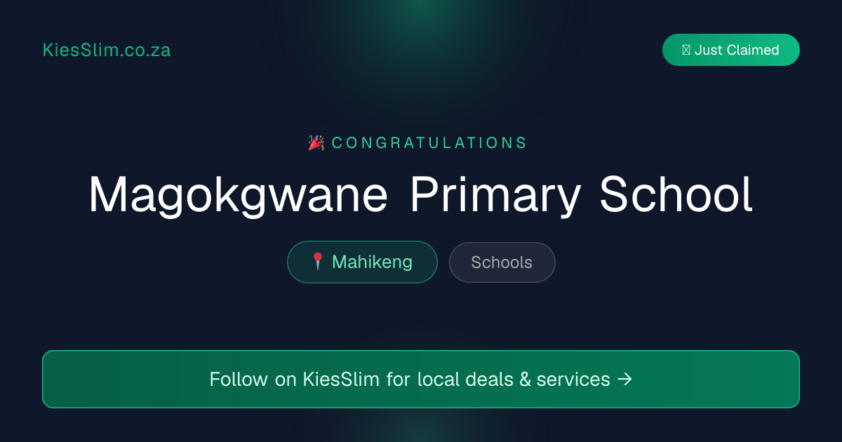 Magokgwane Primary School
