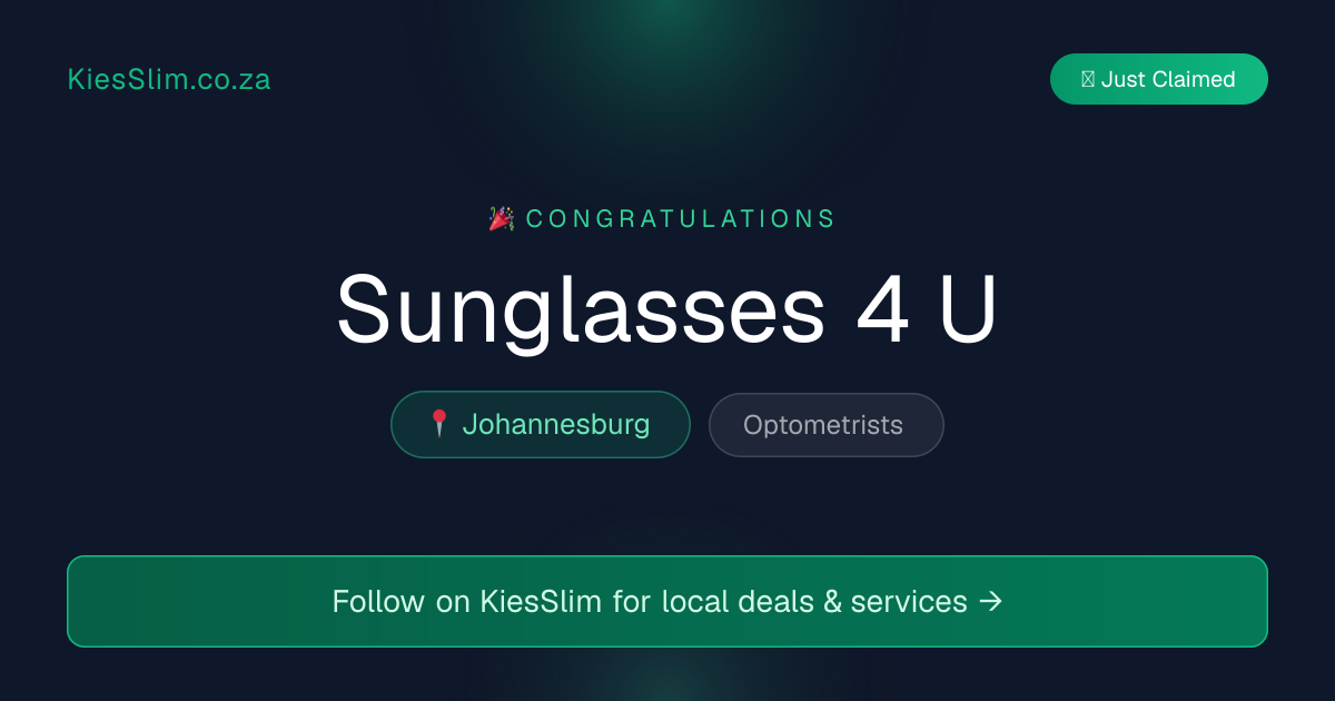 Sunglasses 4 U