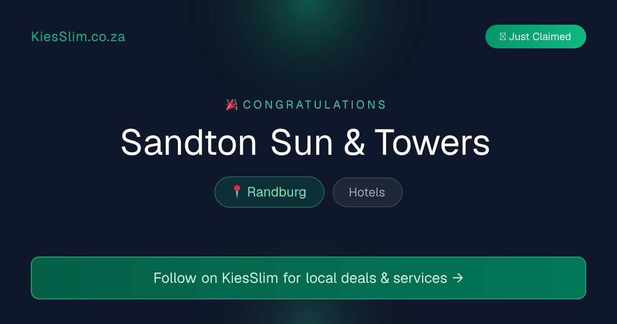 Sandton Sun & Towers