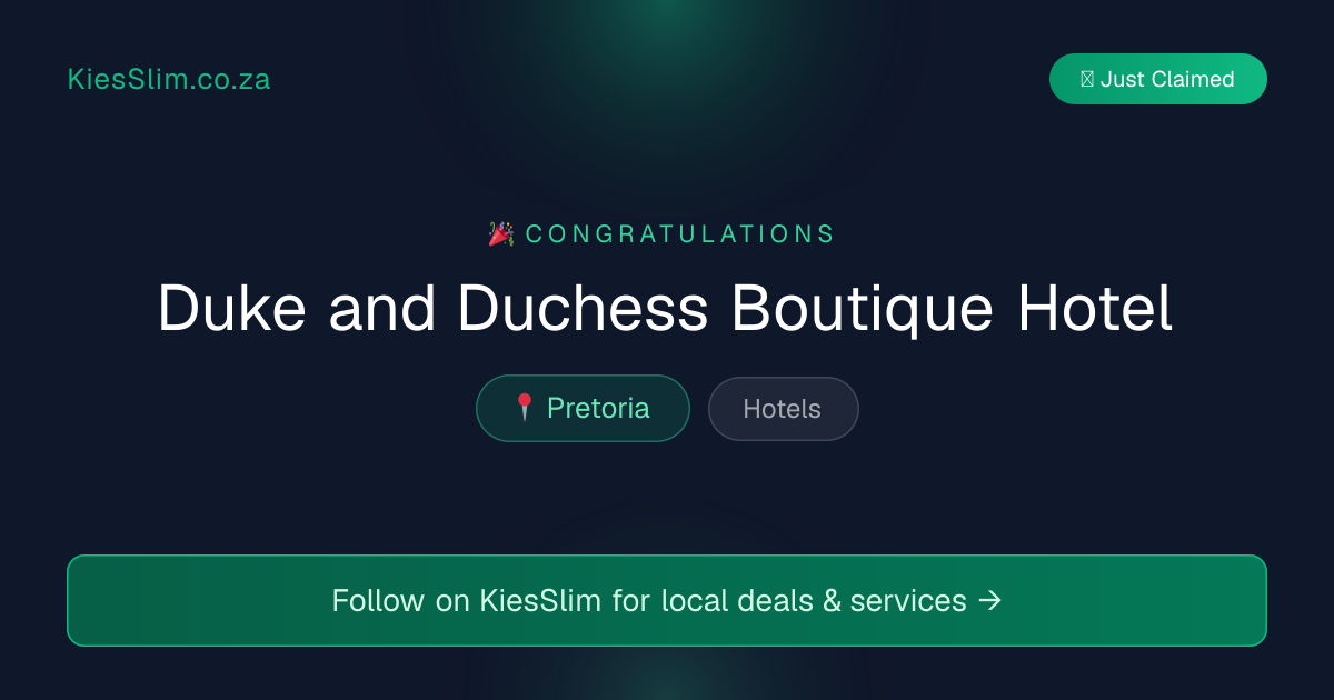 Duke and Duchess Boutique Hotel