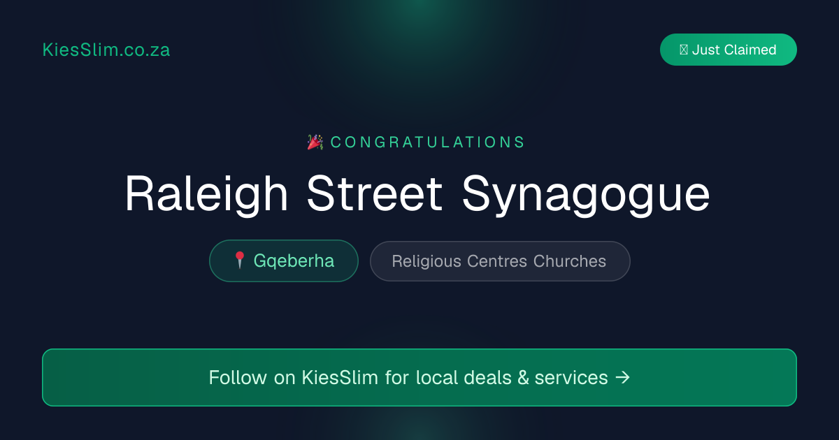 Raleigh Street Synagogue