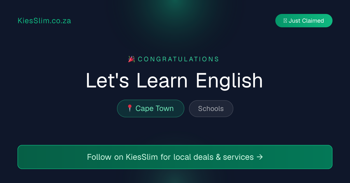 Let's Learn English