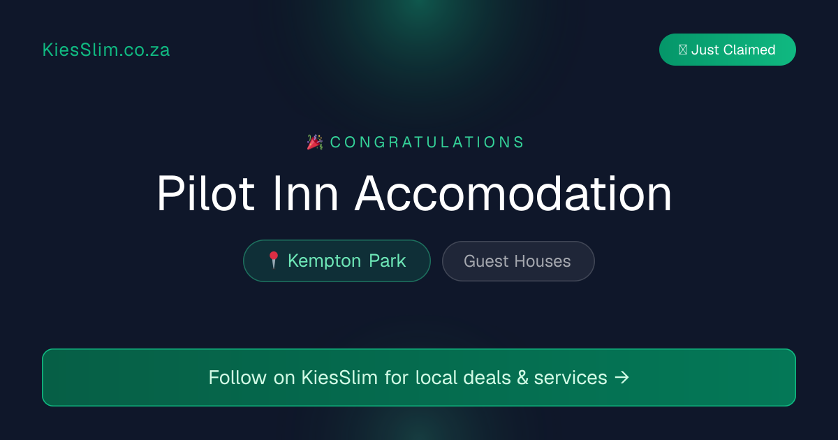 Pilot Inn Accomodation