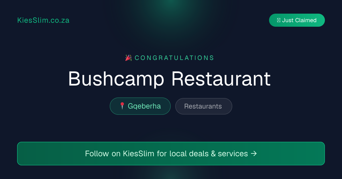 Bushcamp Restaurant