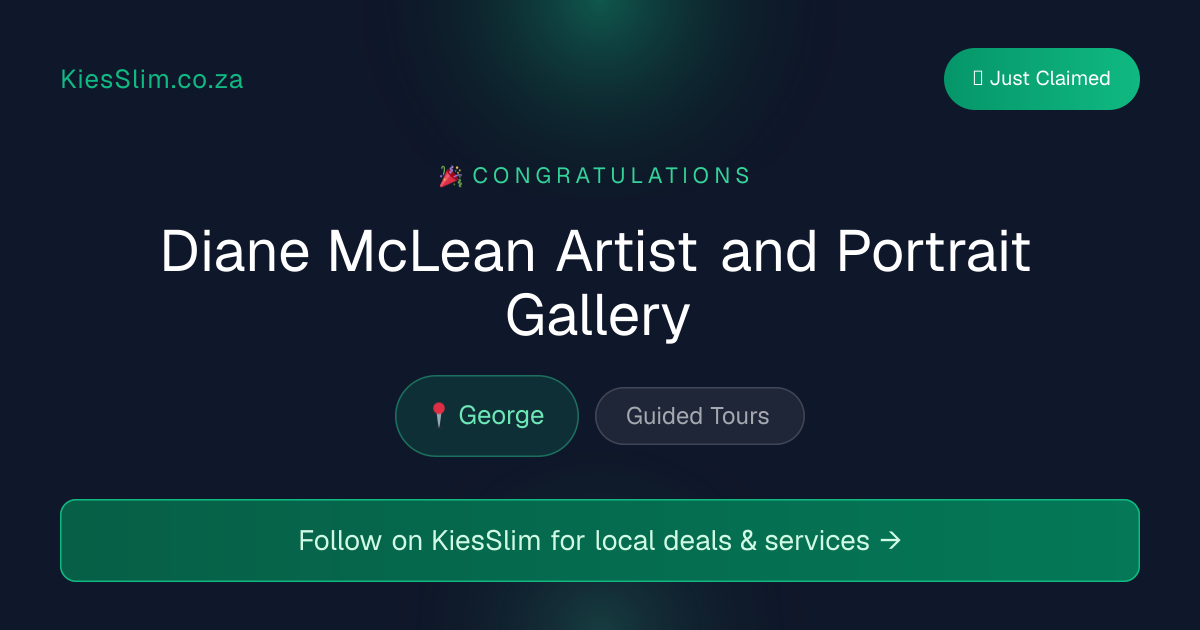 Diane McLean Artist and Portrait Gallery