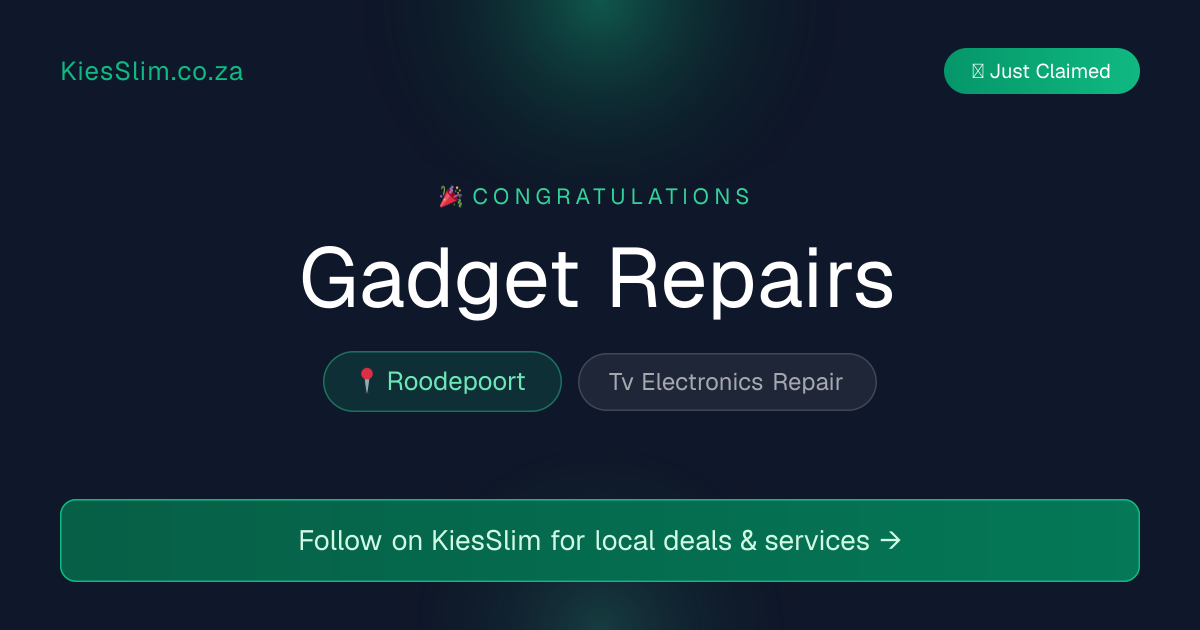 Gadget Repairs