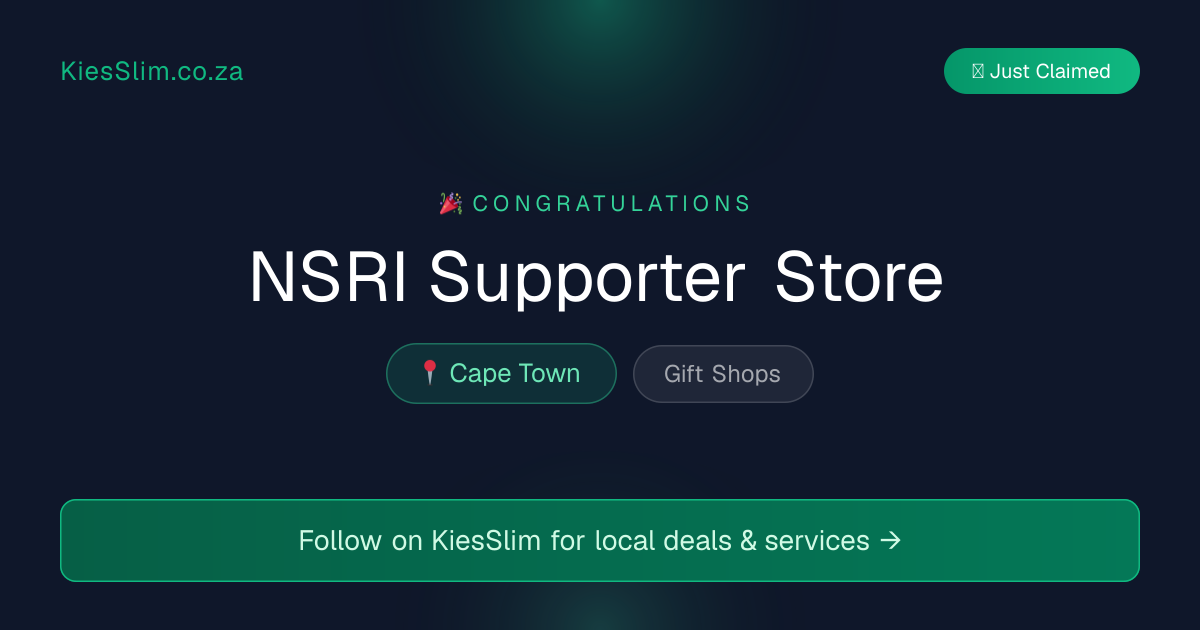 NSRI Supporter Store