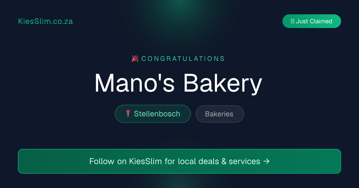 Mano's Bakery