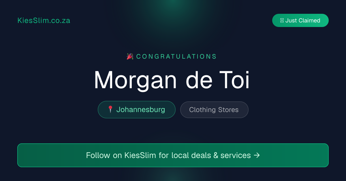 Morgan de Toi