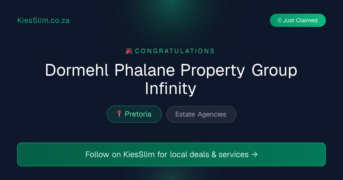 Dormehl Phalane Property Group Infinity