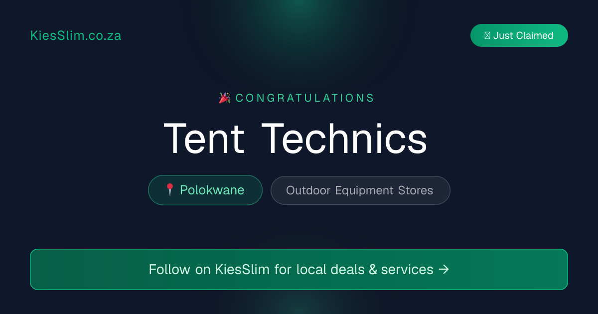 Tent Technics