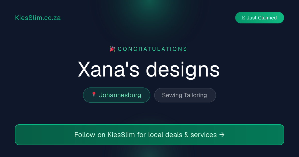 Xana's designs