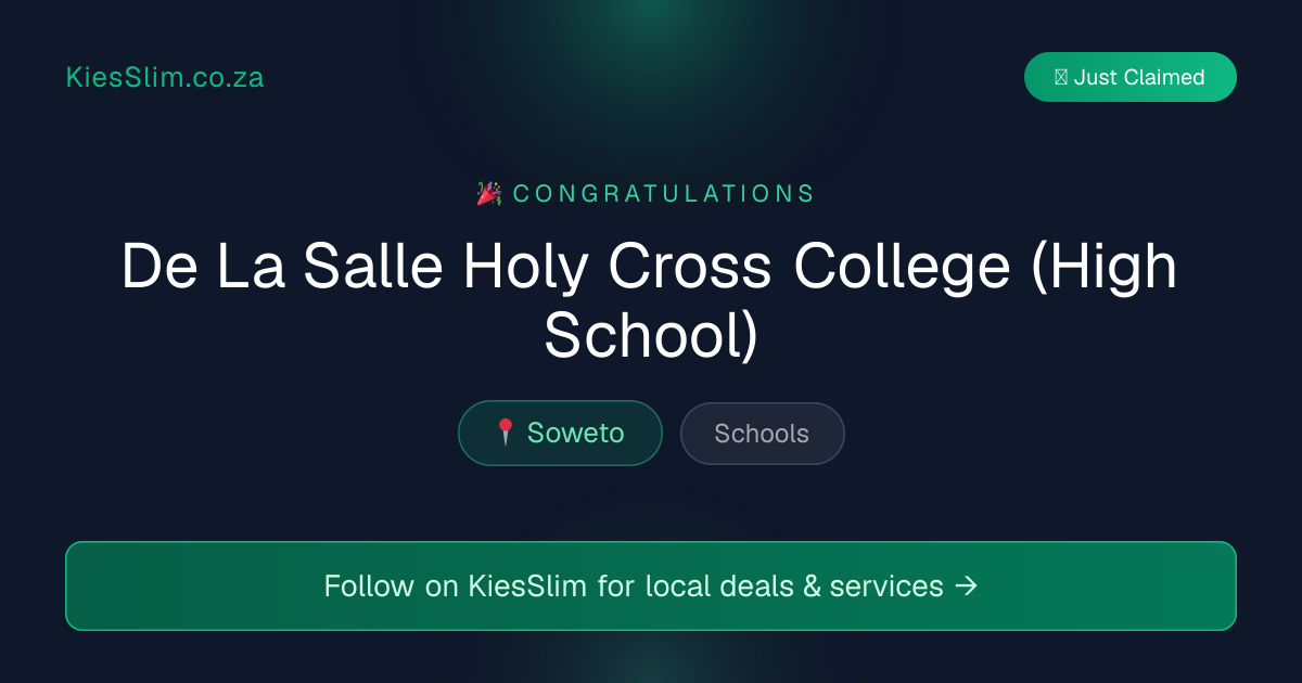 De La Salle Holy Cross College (High School)