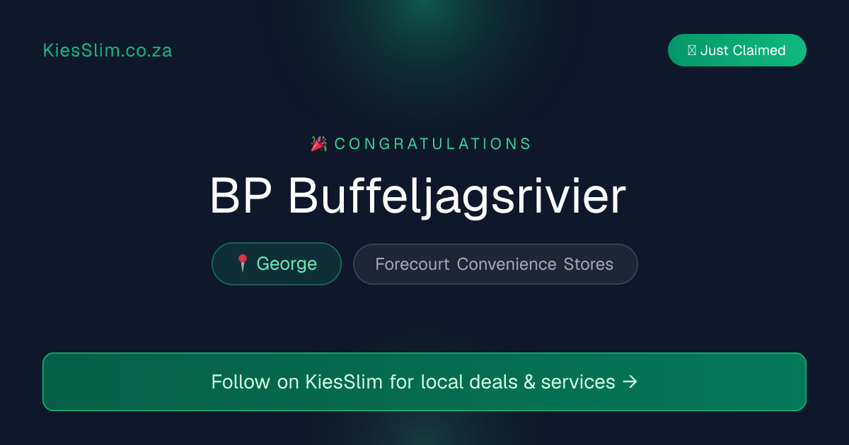 BP Buffeljagsrivier