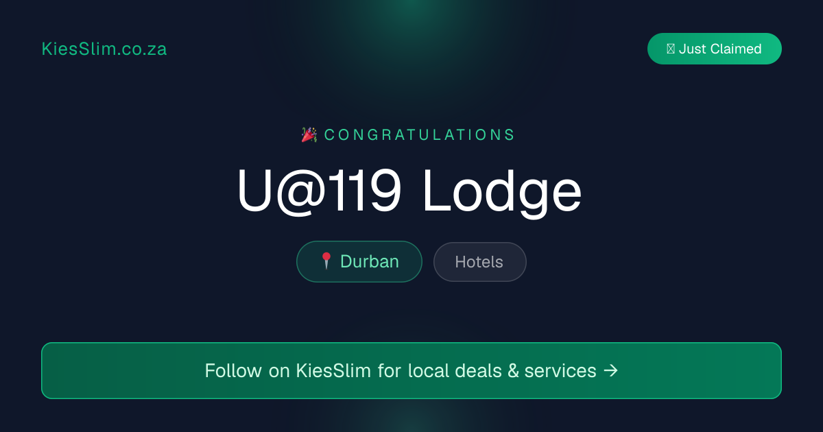 U@119 Lodge