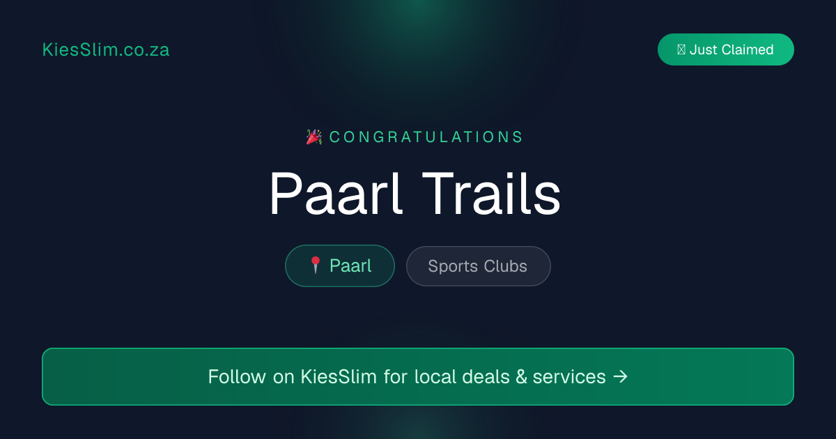 Paarl Trails