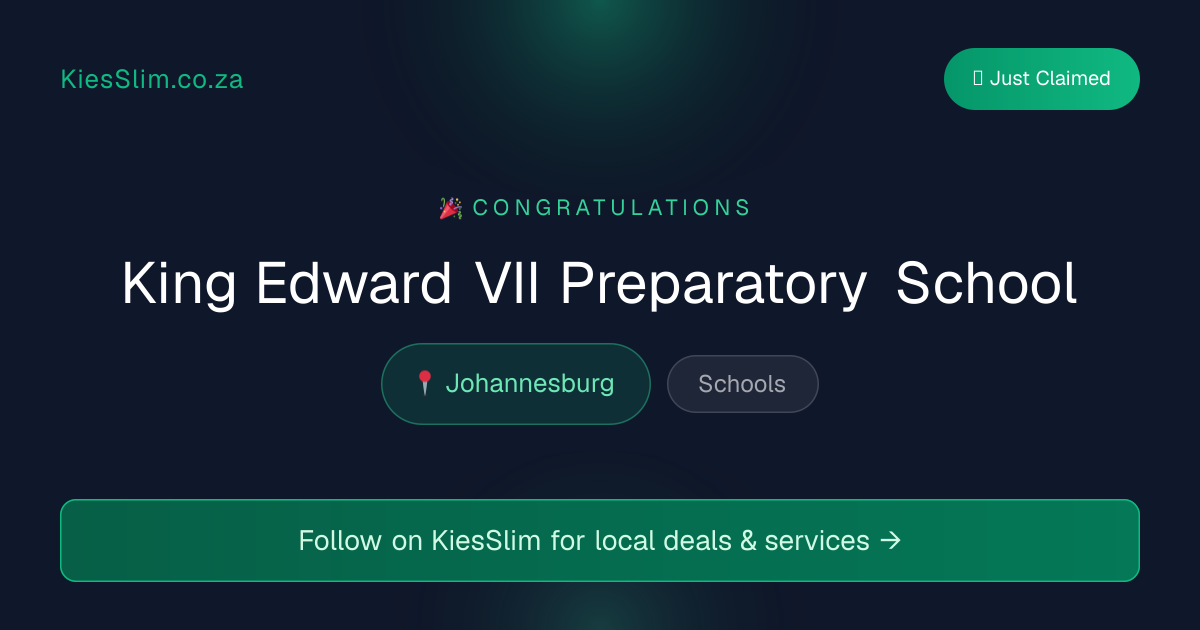 King Edward VII Preparatory School
