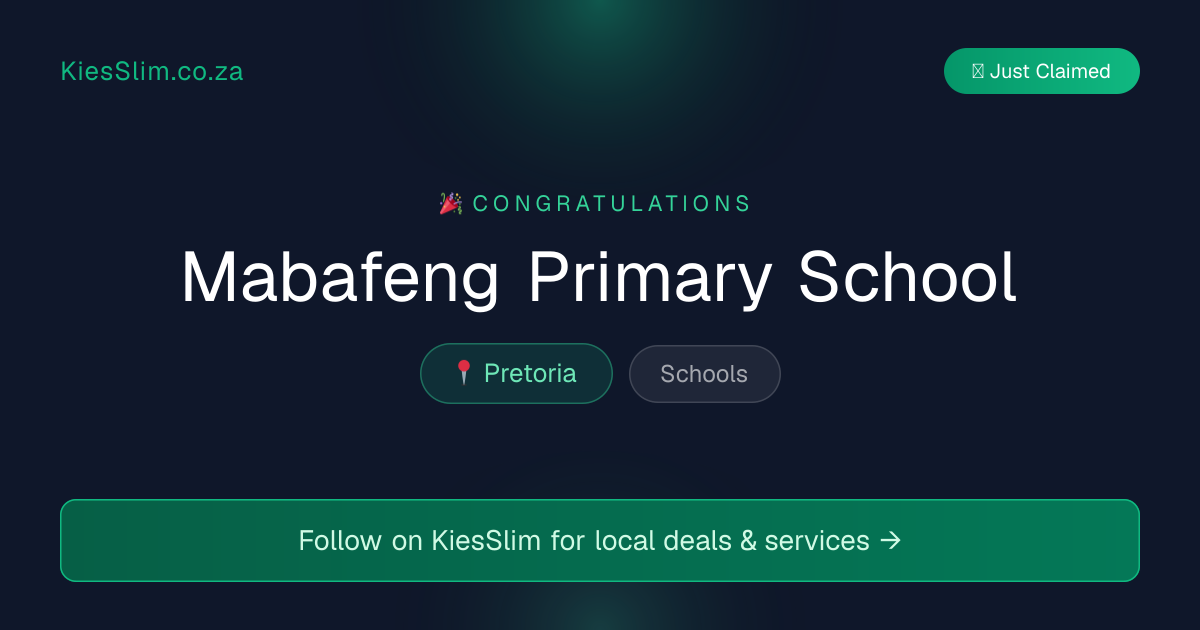 Mabafeng Primary School