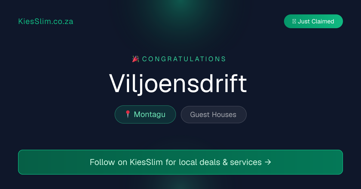Viljoensdrift