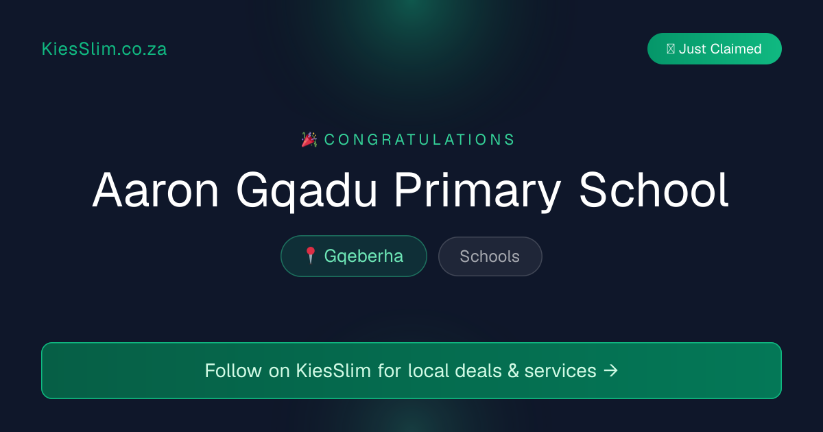 Aaron Gqadu Primary School