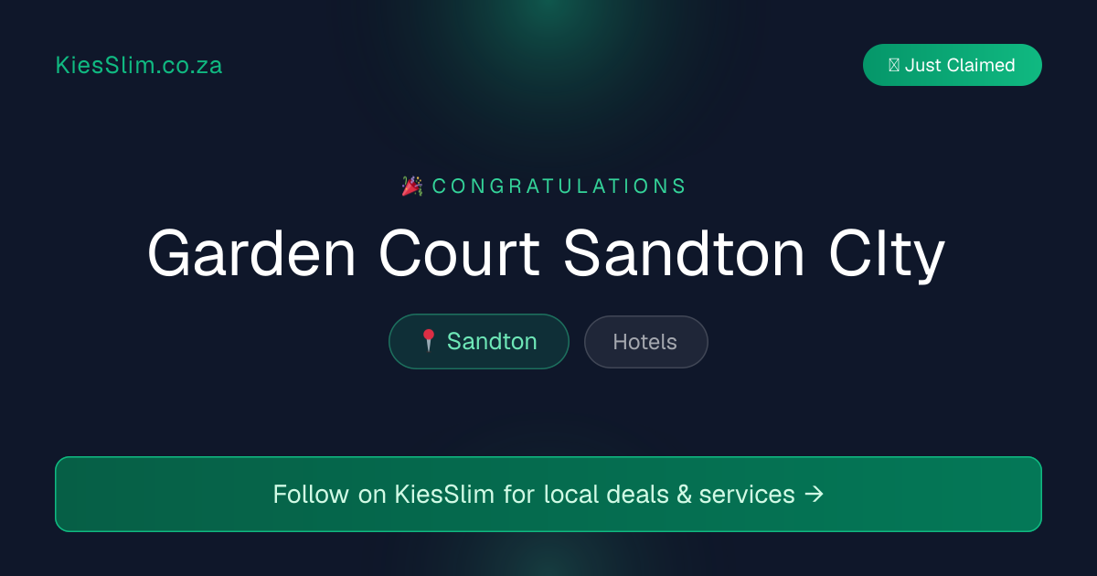 Garden Court Sandton CIty
