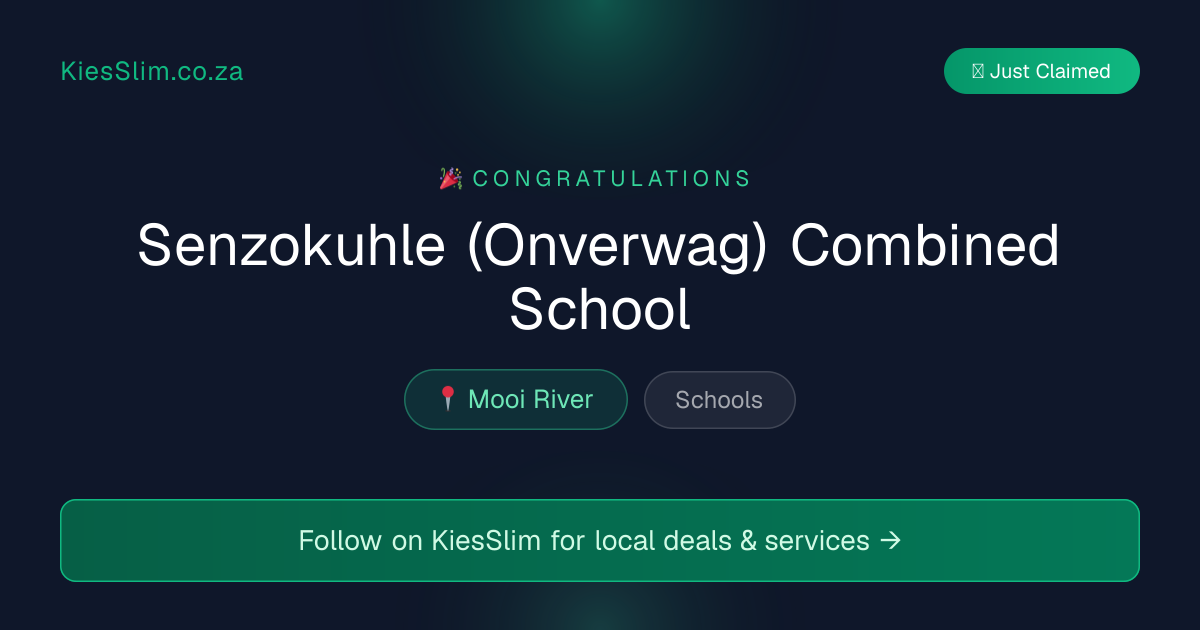 Senzokuhle (Onverwag) Combined School