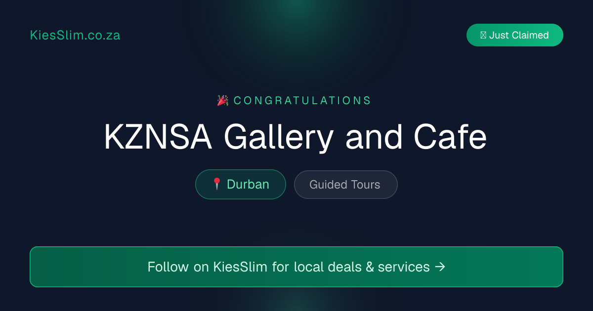 KZNSA Gallery and Cafe