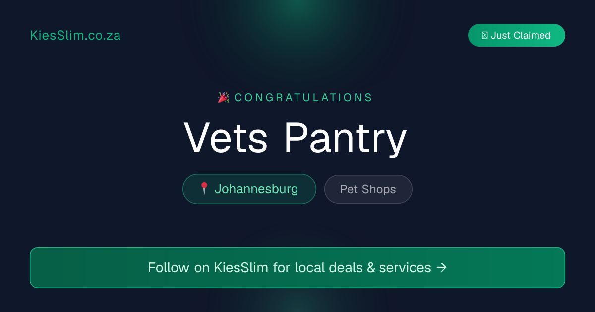 Vets Pantry